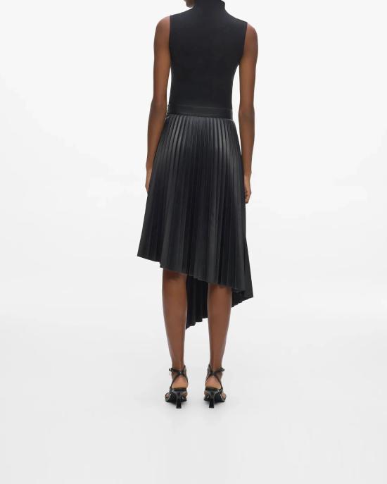 26FW 칼라거펠트 롱 스커트 B3W12008 999 NERO - KARL LAGERFELD