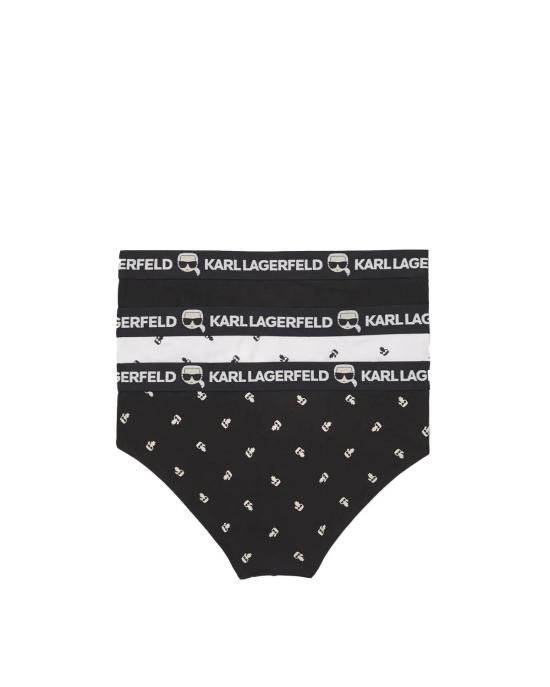 26SS 칼라거펠트 팬티 220M2116 900 multi BIANCO NERO - KARL LAGERFELD