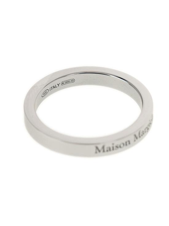 26FW 마르지엘라 반지 로고 반지 실버 - MAISON MARGIELA