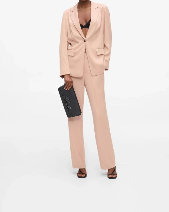 26FW 칼라거펠트 수트 팬츠 B3W10089 506 pink ROSA - KARL LAGERFELD