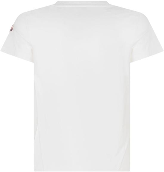 26FW [키즈] 몽클레어 티셔츠 L29548C0001783907034 WHITE - MONCLER