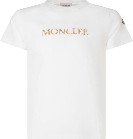 26FW [키즈] 몽클레어 티셔츠 L29548C0001783907034 WHITE