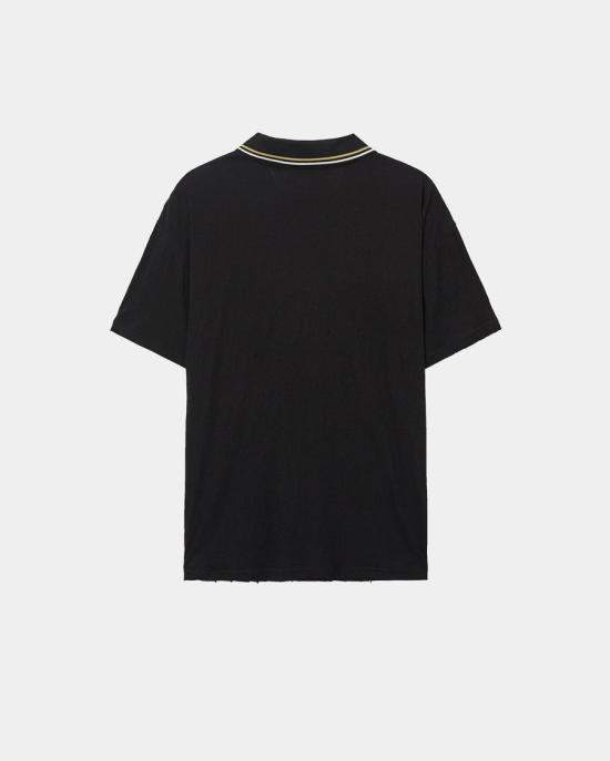 26SS 앤더슨벨 폴로 티셔츠 atb1545m BLACK DOM - ANDERSSON BELL