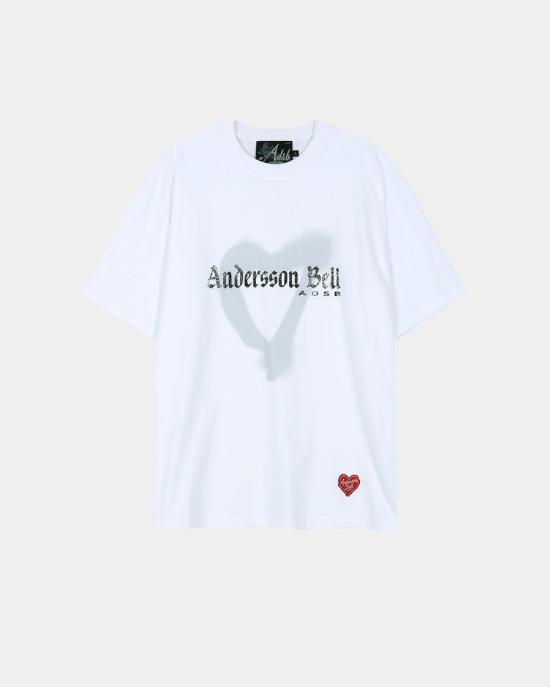 26SS 앤더슨벨 반팔 티셔츠 atb1417u WHITE DOM