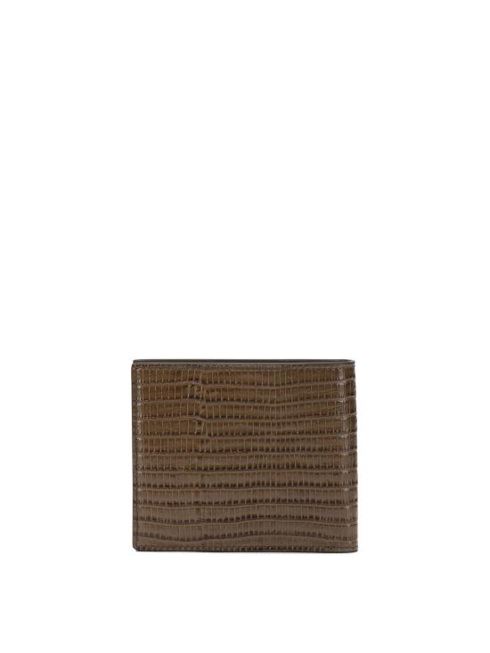 26FW 톰포드 명함지갑 테주스 T 라인 지갑 및 카드 홀더 브라운 - TOMFORD