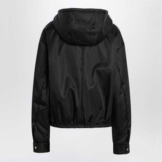 26FW 프라다 리나일론 후드 집업 블루종 자켓 29P246VMO1WQ8 Black - PRADA