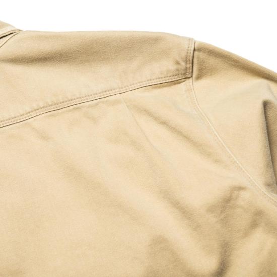  프리노트 클로스 자켓 프리노트 천 소재 유틸리티 셔츠 카키색 - FREENOTE CLOTH