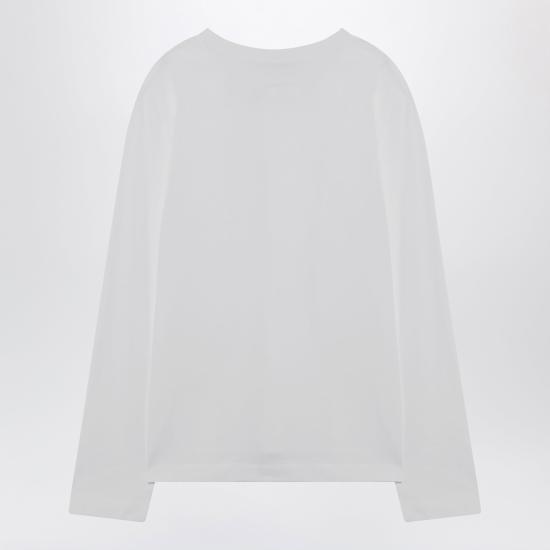 26FW 아미 긴팔 티셔츠 BFUTS235U724 White - AMI