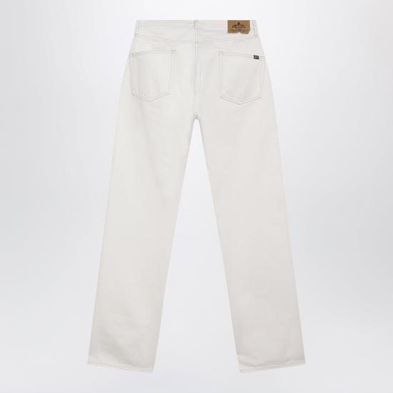 26FW 프라다 올드 데님 파이브포켓 진 GEP452OOO1954 White - PRADA