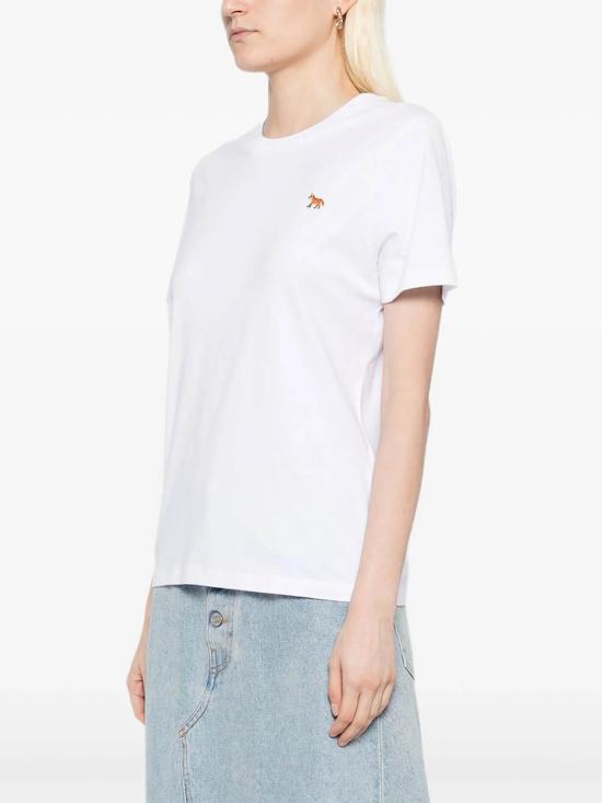 26FW 메종키츠네 베이비 폭스 레귤러 티셔츠 PW00115KJ7026WHITE - MAISON KITSUNE