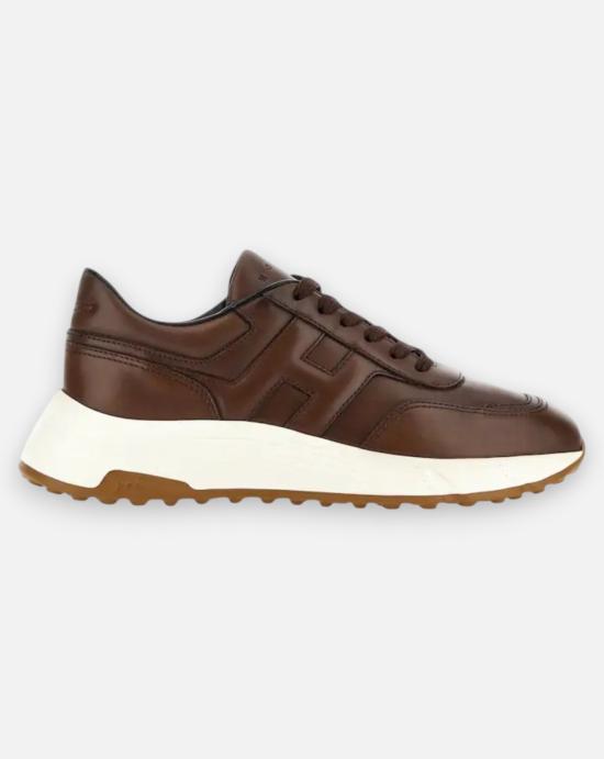  호간 하이퍼 라이트 스니커즈 HXM5630FR30QTUS013 CORTECCIA CHIARO Brown