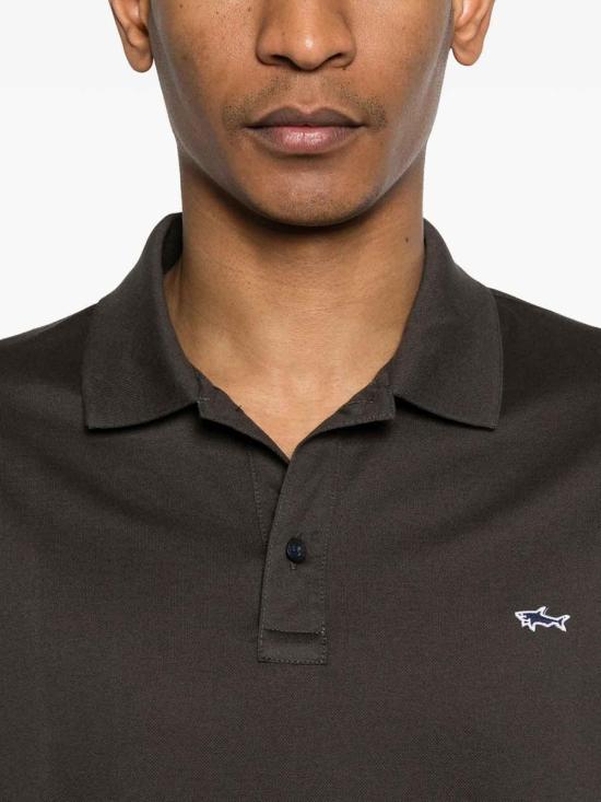 26FW 폴앤샤크 폴로 티셔츠 99311001331 Brown - PAUL & SHARK