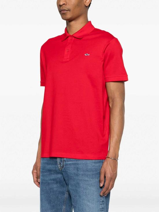 26FW 폴앤샤크 폴로 티셔츠 99311001577 Red - PAUL & SHARK