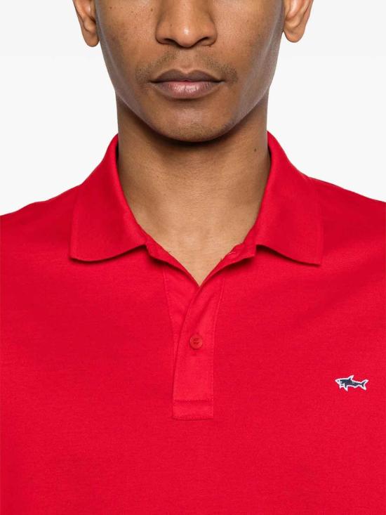 26FW 폴앤샤크 폴로 티셔츠 99311001577 Red - PAUL & SHARK