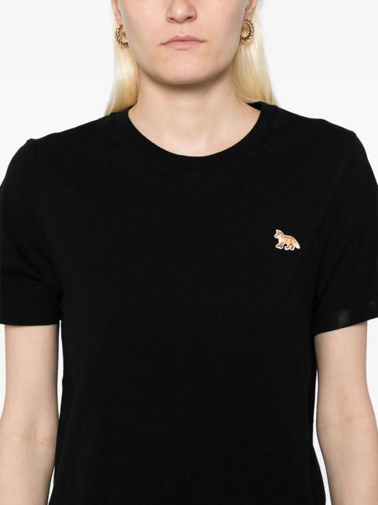 26FW 메종키츠네 베이비 폭스 레귤러 티셔츠 PW00115KJ7026BLACK - MAISON KITSUNE