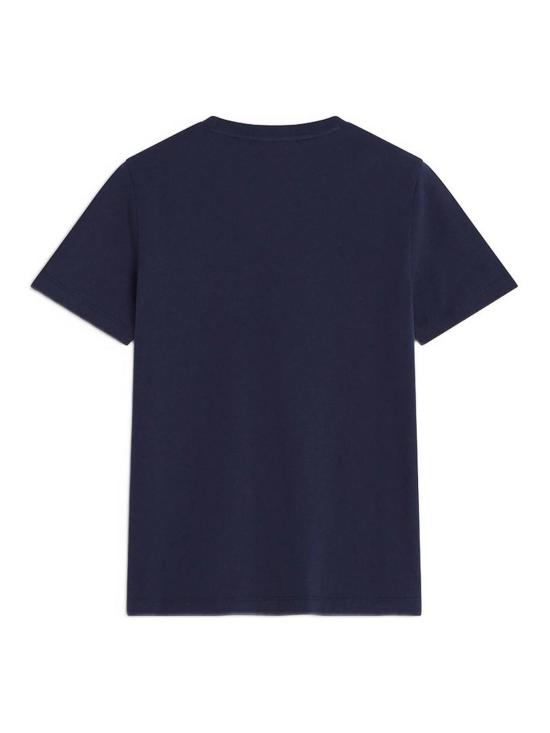 26FW 메종키츠네 폭스 헤드 레귤러 폴로 티셔츠 PW00113KJ7026CLNAV BLUE - MAISON KITSUNE