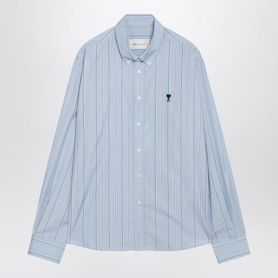 26FW 아미 긴팔 셔츠 USH878CO0249 Blue