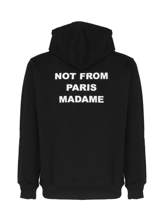 26FW 드롤드무슈 후드 티셔츠 PERMHO162CO127 BL BLACK - DROLE DE MONSIEUR