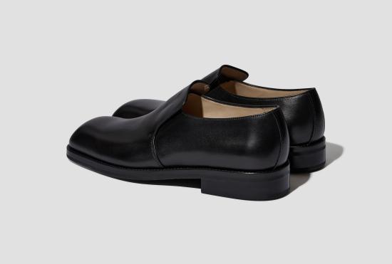 26FW 르메르 로퍼 정장용 로퍼 - 광택 있는 식물성 태닝 가죽 FO0296 LL0106 블랙 - LEMAIRE