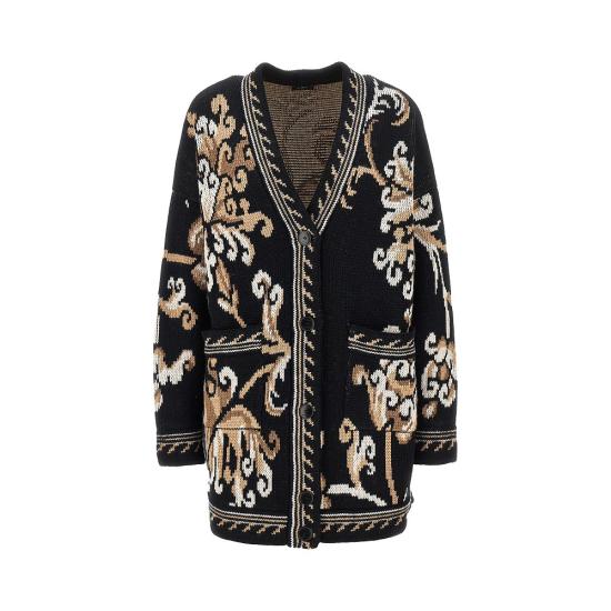 26FW 에트로 가디건 WRKE0159AQ12U Black