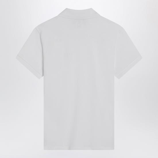 26FW 아미 스몰 하트 로고 폴로 셔츠 BFUPL001760 White - AMI