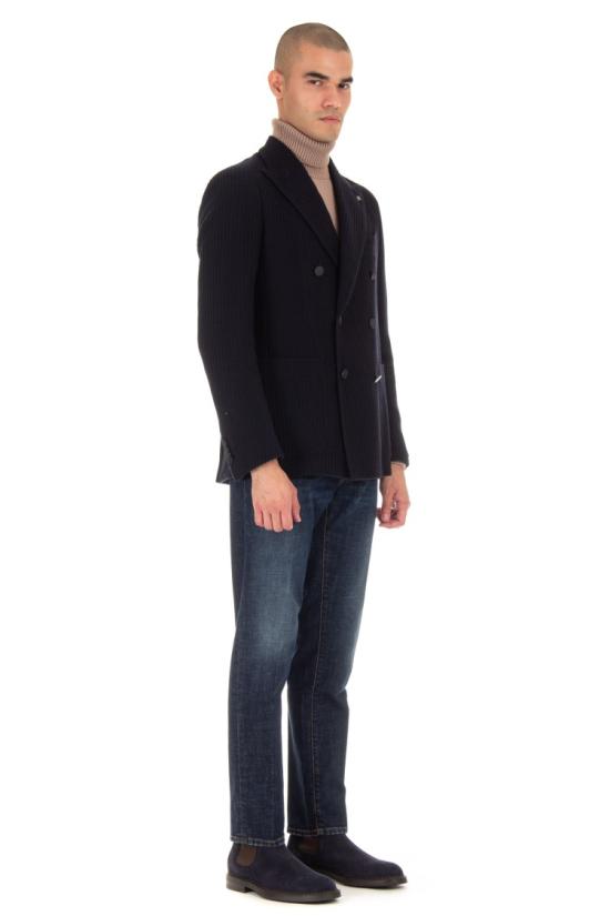  딸리아토레 자켓 1SMC20K 340109 2B351 Blue - TAGLIATORE
