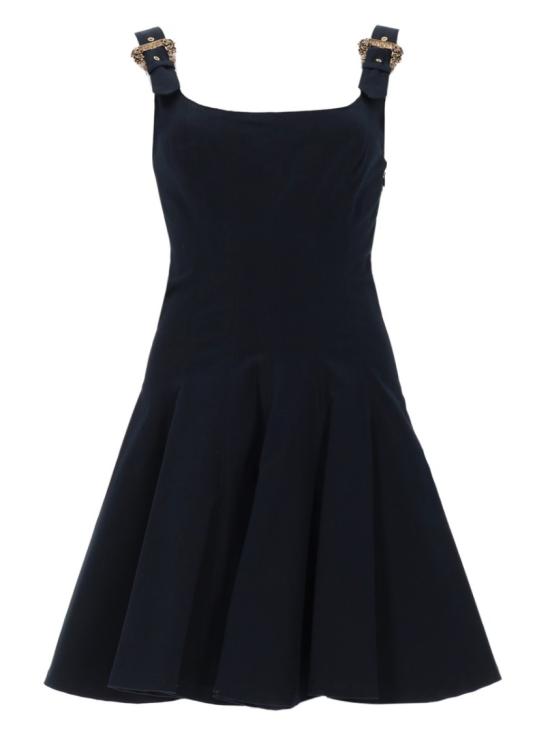 26SS 베르사체 미디 원피스 80HAO909 N0715899 Blue