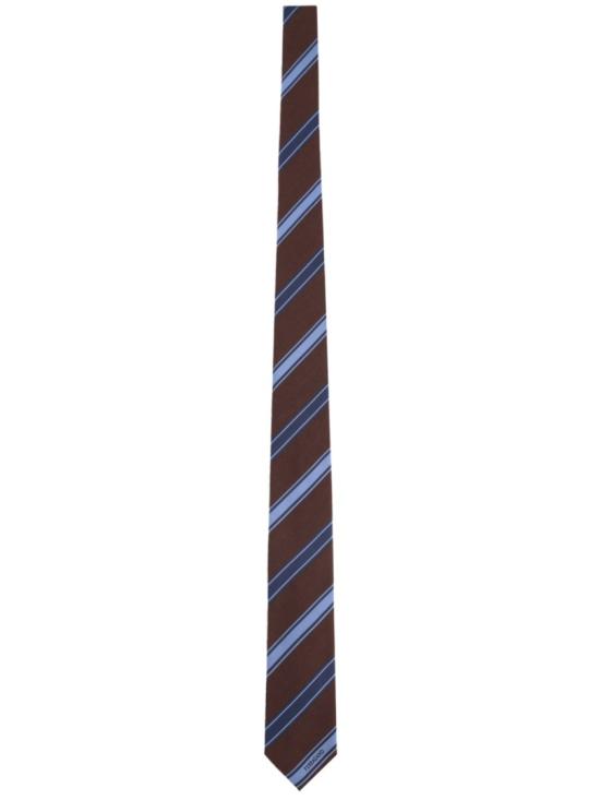 26SS 살바토레 페라가모 넥타이 789285 351357004 Brown