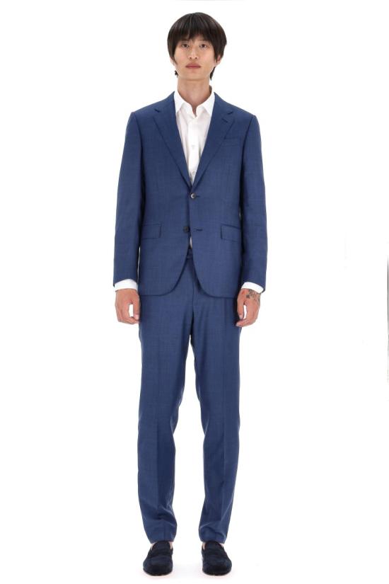 25SS 에르메네질도제냐 수트 세트 922087A9 221225001 Blue - ERMENEGILDO ZEGNA