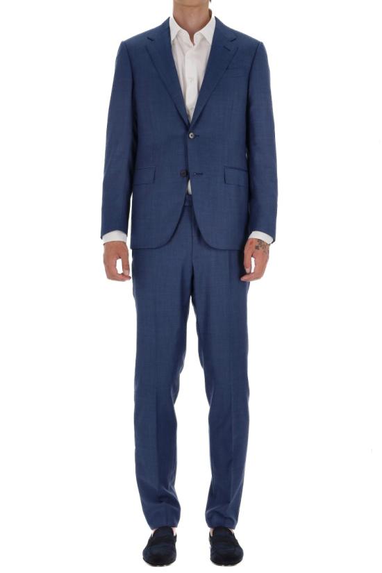 25SS 에르메네질도제냐 수트 세트 922087A9 221225001 Blue