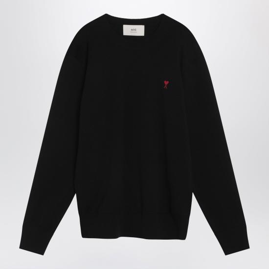 26FW 아미 ADC 크루넥 스웨터 HKS826001 Black