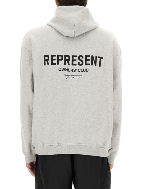  리프레젠트 후드 티셔츠 OCM41113 158 Grey - REPRESENT