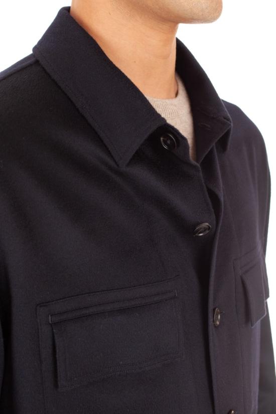  에르메네질도제냐 자켓 E8V46 SOT6923 Blue - ERMENEGILDO ZEGNA