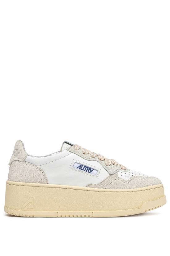 25FW 오트리 메달리스트 플랫폼 스니커즈 PTLW TA01WHT WHT White