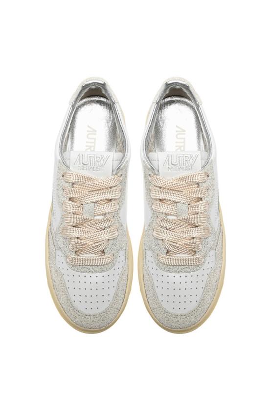 25FW 오트리 메달리스트 플랫폼 스니커즈 PTLW TA01WHT WHT White - AUTRY