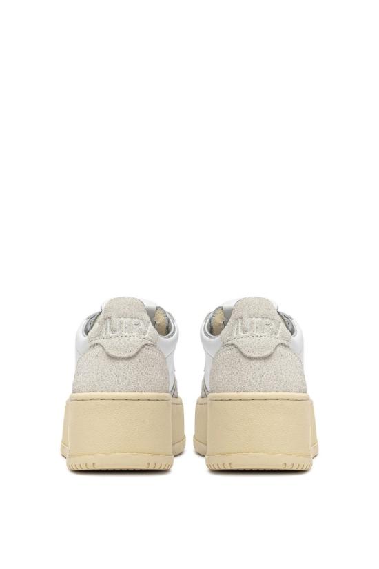 25FW 오트리 메달리스트 플랫폼 스니커즈 PTLW TA01WHT WHT White - AUTRY