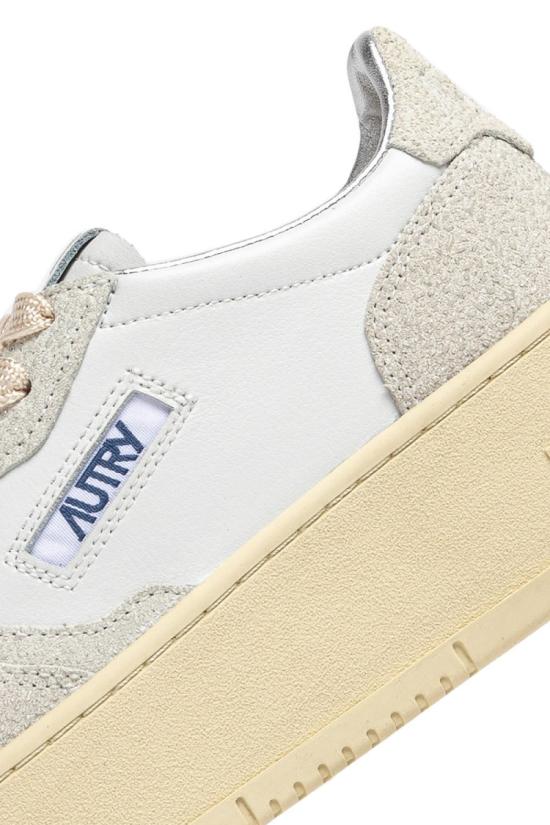 25FW 오트리 메달리스트 플랫폼 스니커즈 PTLW TA01WHT WHT White - AUTRY