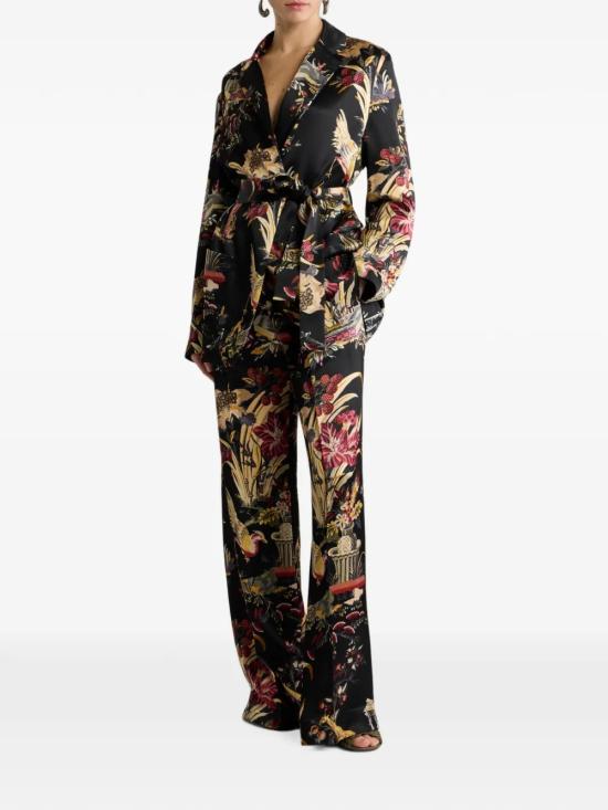 26FW 에트로 스트레이트 팬츠 WREA0051 AK168X0813 Black - ETRO