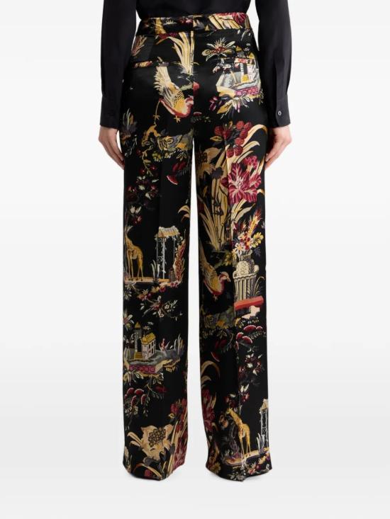 26FW 에트로 스트레이트 팬츠 WREA0051 AK168X0813 Black - ETRO