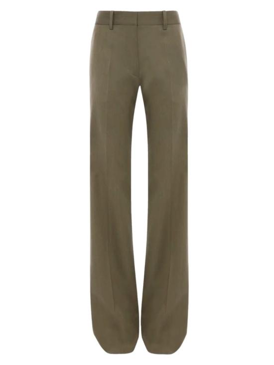 26SS 빅토리아 베컴 스트레이트 팬츠 1126WTR004852E SAGEMELANGE Green