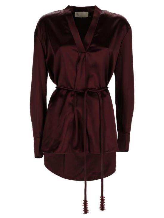 26SS 토리버치 셔츠 176405 600 Burgundy