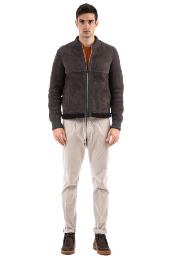  살바토레 산토로 자켓 41537 UGREY Brown