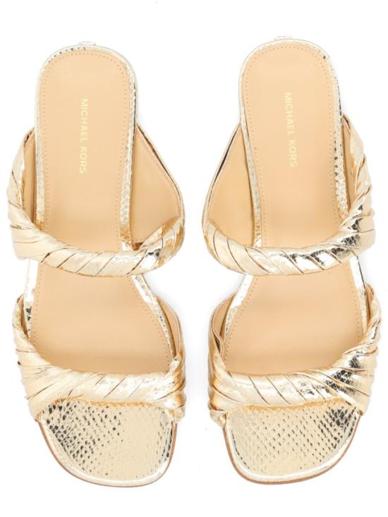 26SS 마이클 코어스 뮬/슬리퍼 40R6KIFS1M 740PALEGOLD - MICHAEL KORS