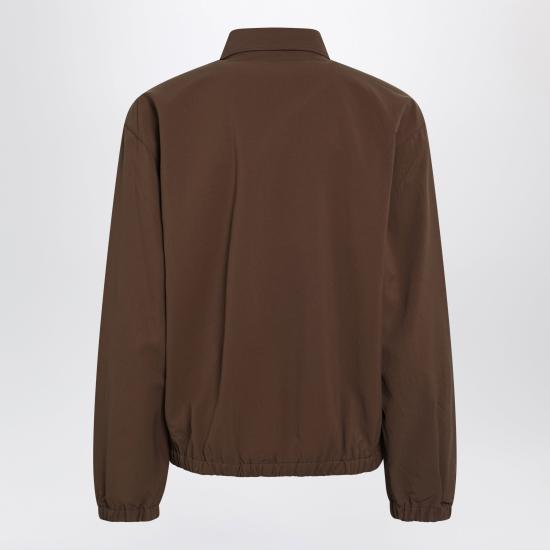 26FW 프라다 테크니컬 패브릭 블루종 자켓 SGD190OOO199Y Brown - PRADA