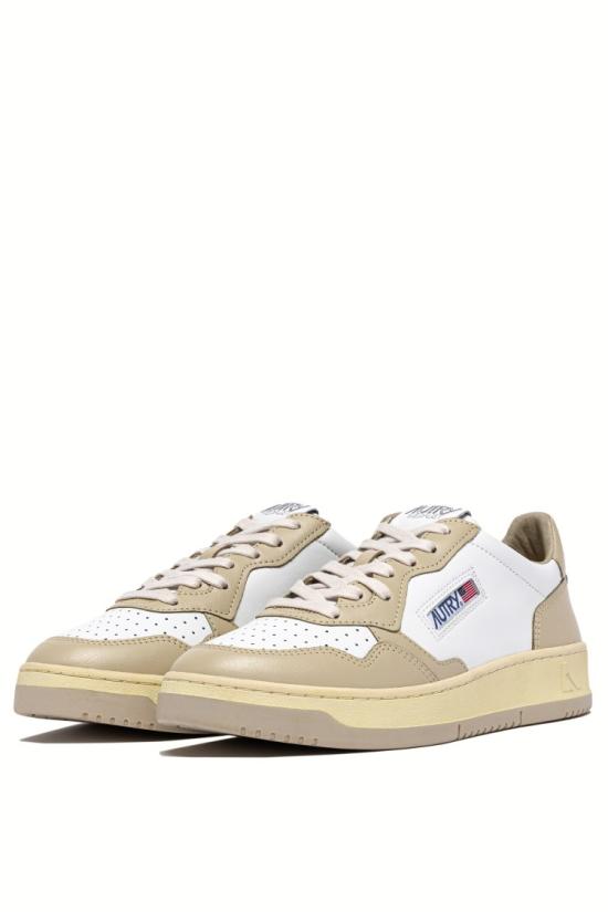 25FW 오트리 메달리스트 로우 레더 스니커즈 AULW WB60WHT TIDFOAM White - AUTRY