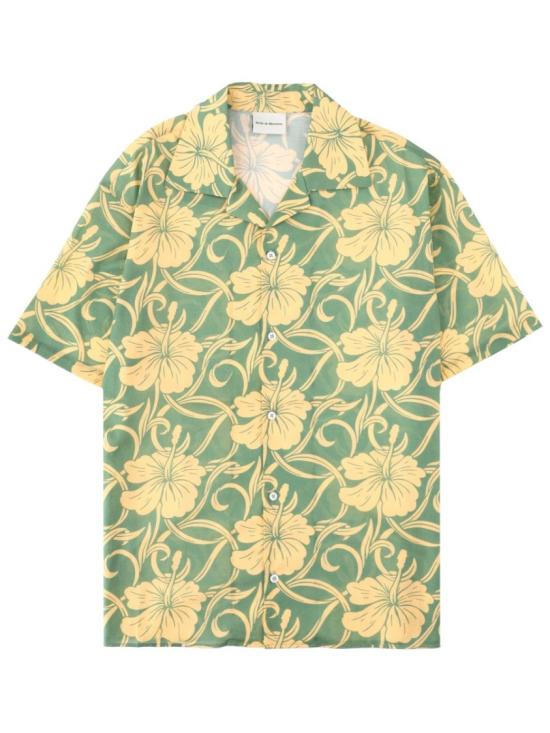 26SS 드롤드무슈 반팔 셔츠 SH228 CO288GREEN