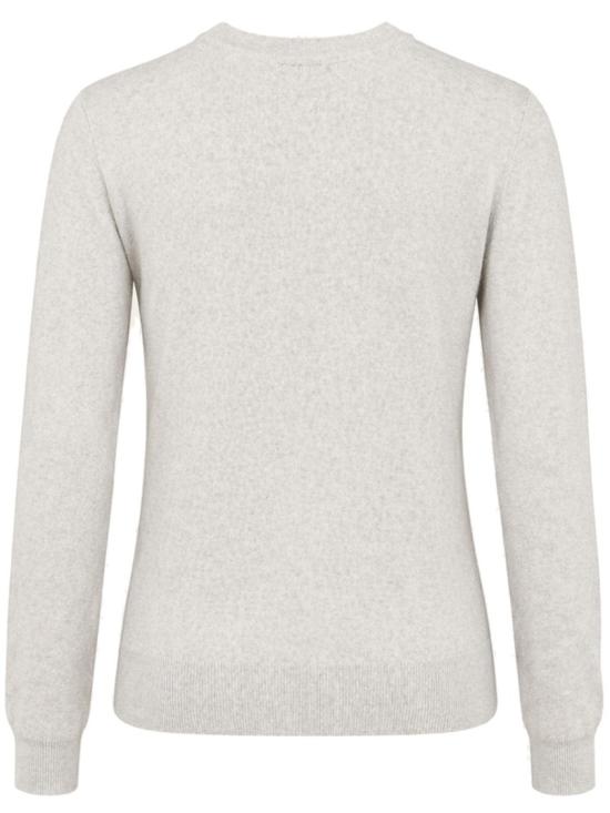  메종키츠네 베이비 폭스 메리노 레귤러 점퍼 PW00801KT1181 H120 Grey - MAISON KITSUNE