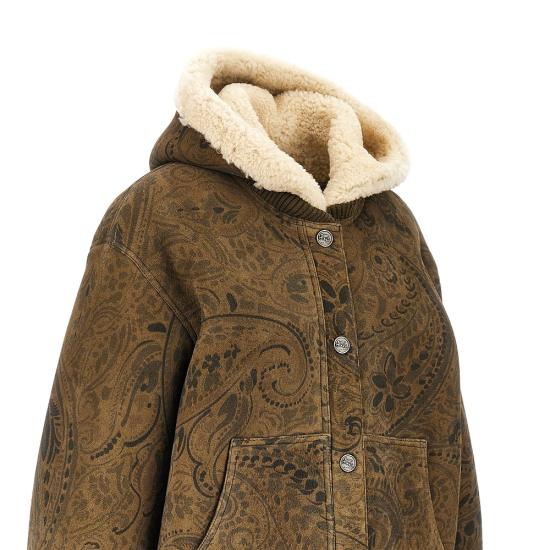 26FW 에트로 무스탕 WROG0005AK17E Khaki - ETRO