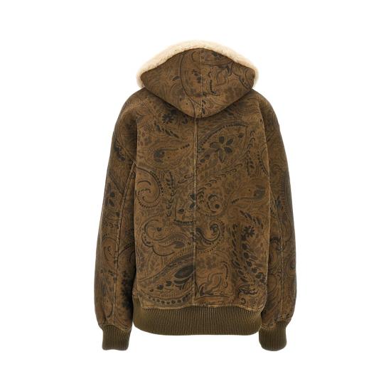 26FW 에트로 무스탕 WROG0005AK17E Khaki - ETRO