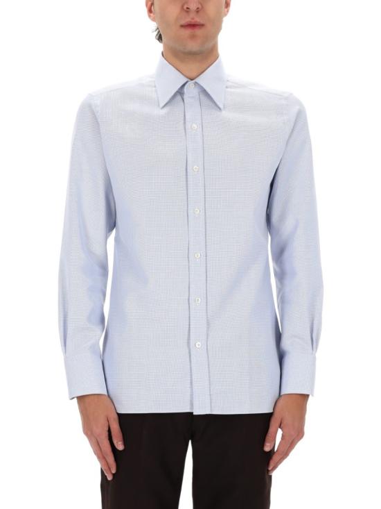 26SS 톰포드 긴팔 셔츠 HSBC01 C0020WUA Blue - TOMFORD
